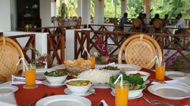 Hibiscus Garden Hotel Тиссамахарама Ресторан фото